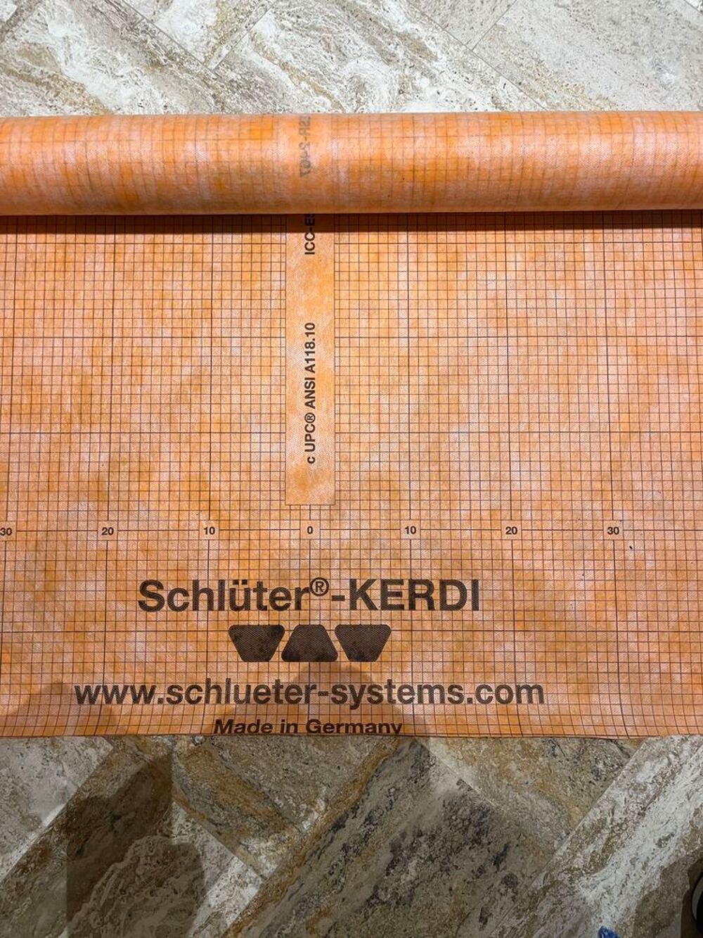 natte schluter kerdi Bricolage