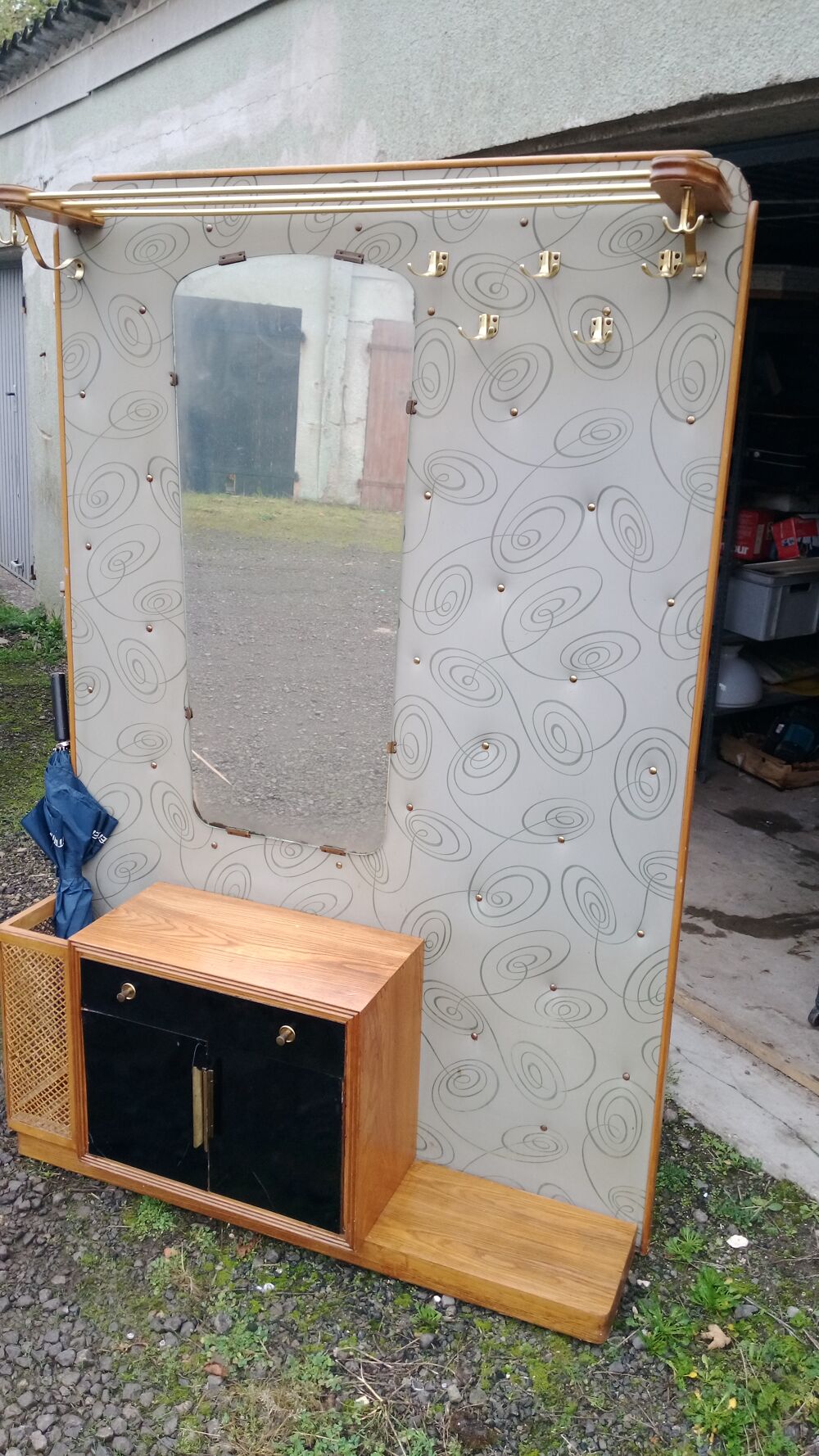 Joli VESTIAIRES PORTE MANTEAU ANTIK DES ANNEES 70 EN TBE/ ET Meubles