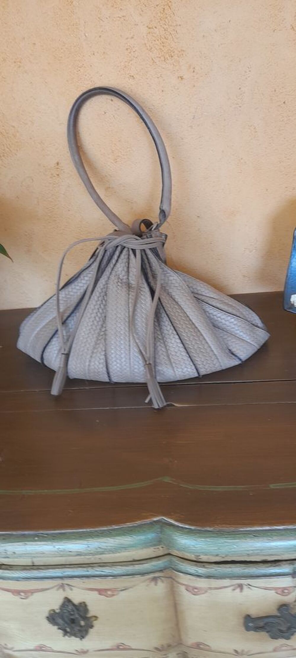 GRAND SAC CUIR LUPO Marron clair Maroquinerie