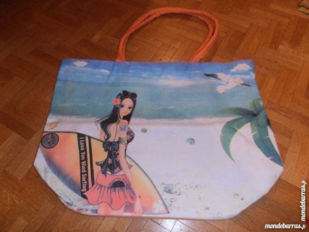 Sac de plage-shopping (40) Maroquinerie