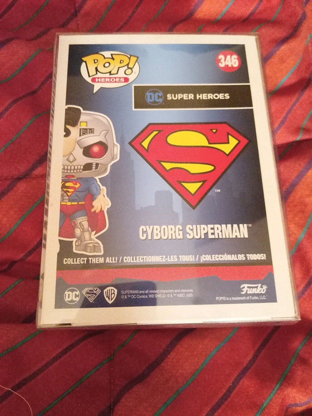 Funko pop collector Cyborg Superman 346 2020 s&eacute;rie limit&eacute;e 