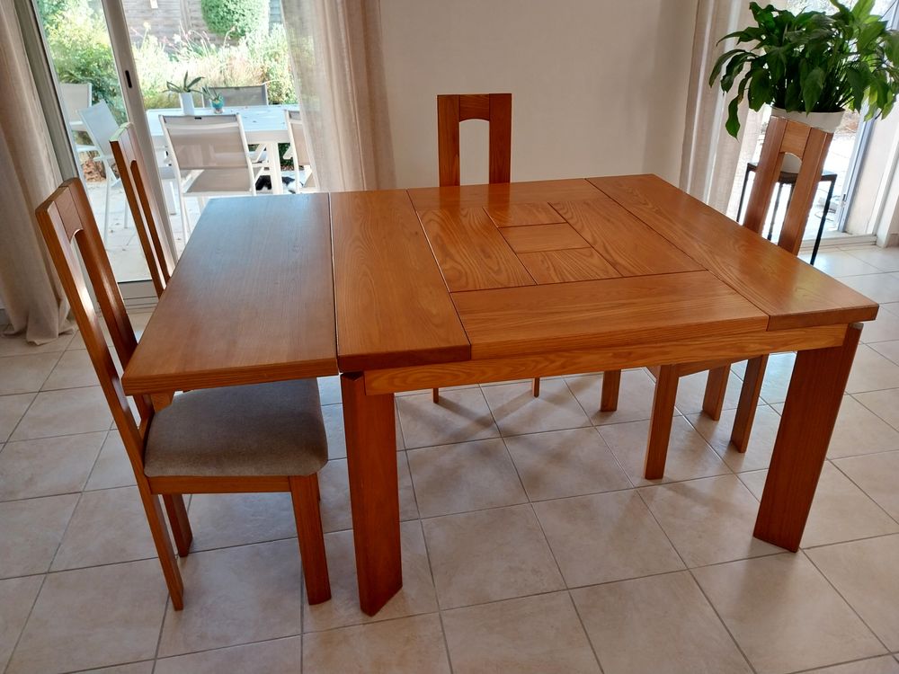 S&eacute;jour salle &agrave; manger en bois massif Meubles