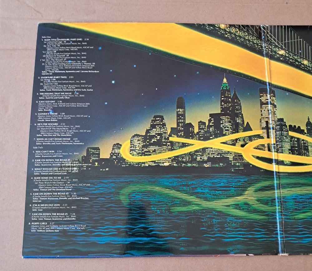 double vinyle film the wiz 
Diana Ros michael jackson 