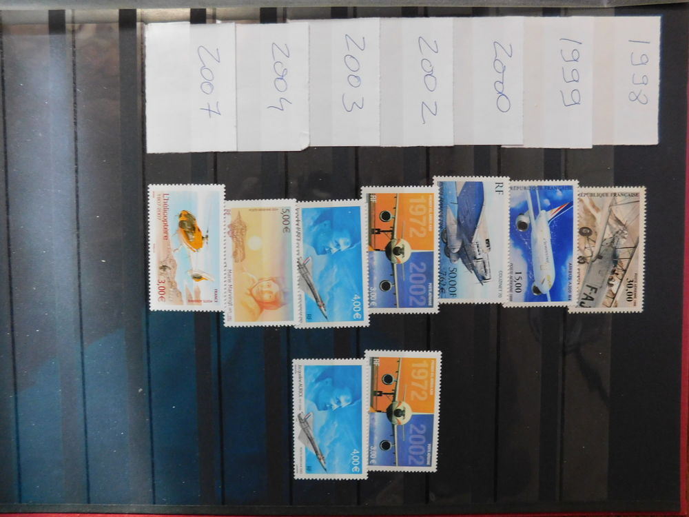Timbres aviation 
