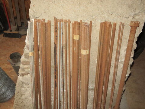 Lot de tige filet�e Dung (25)