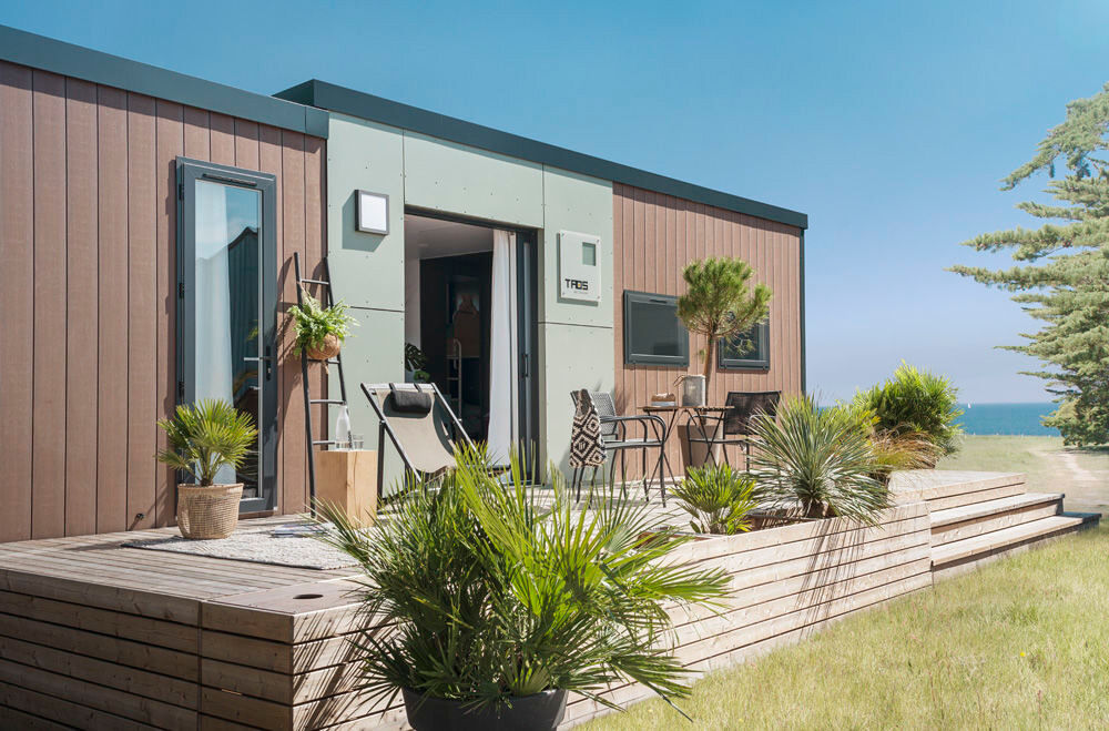 Vente Chalet MOBIL HOME TAOS 35m² NEUF + PARCELLE 210m² Semussac