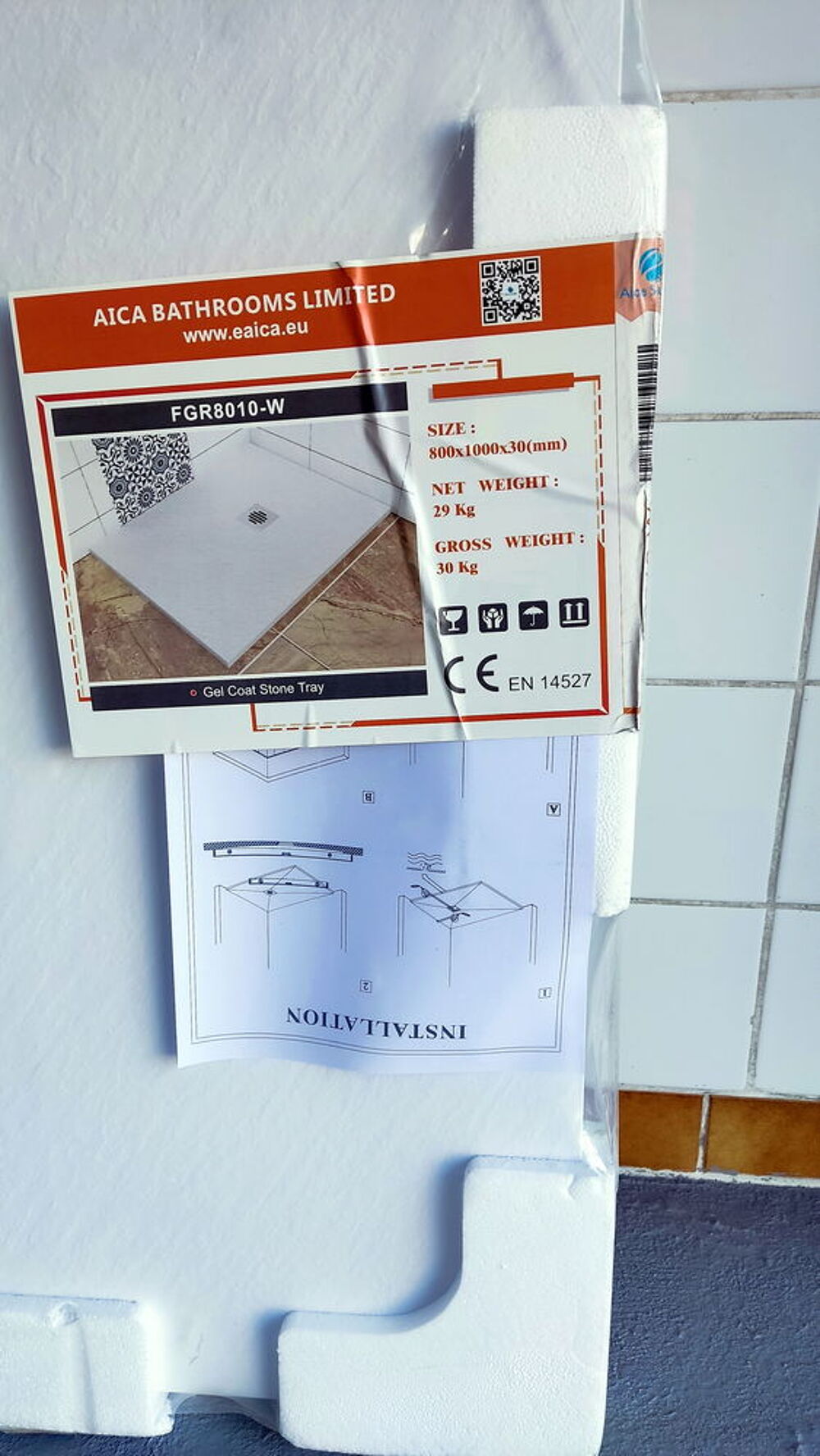 Receveur de douche Bricolage