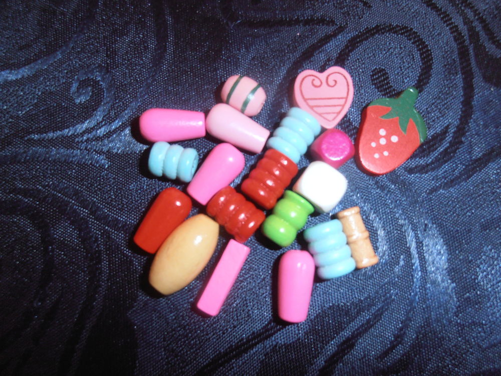 Perles en bois Jeux / jouets