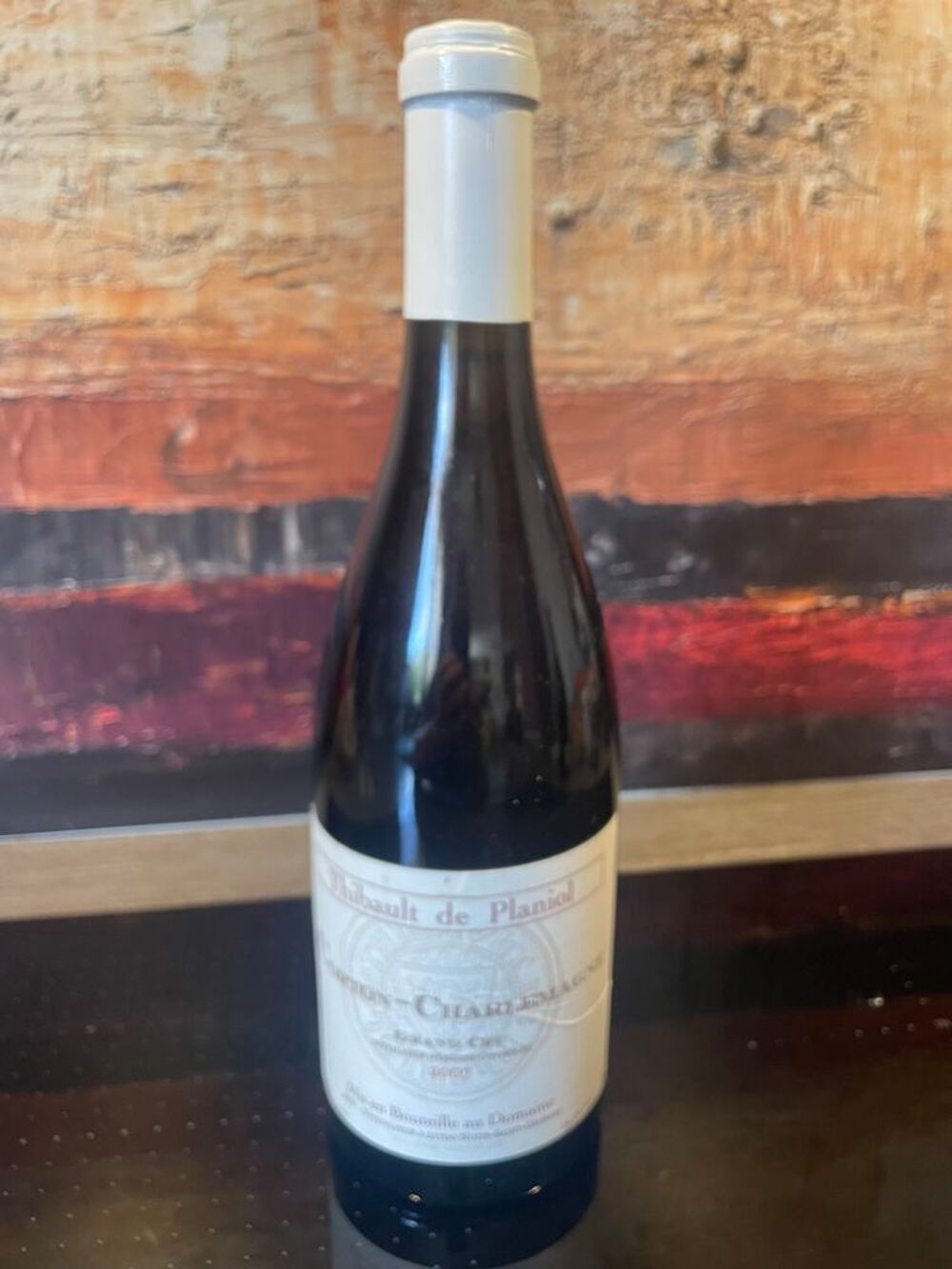 1 Bt CORTON-CHARLEMAGNE GC Thibault De Planiol 2007 Bourgogn Cuisine