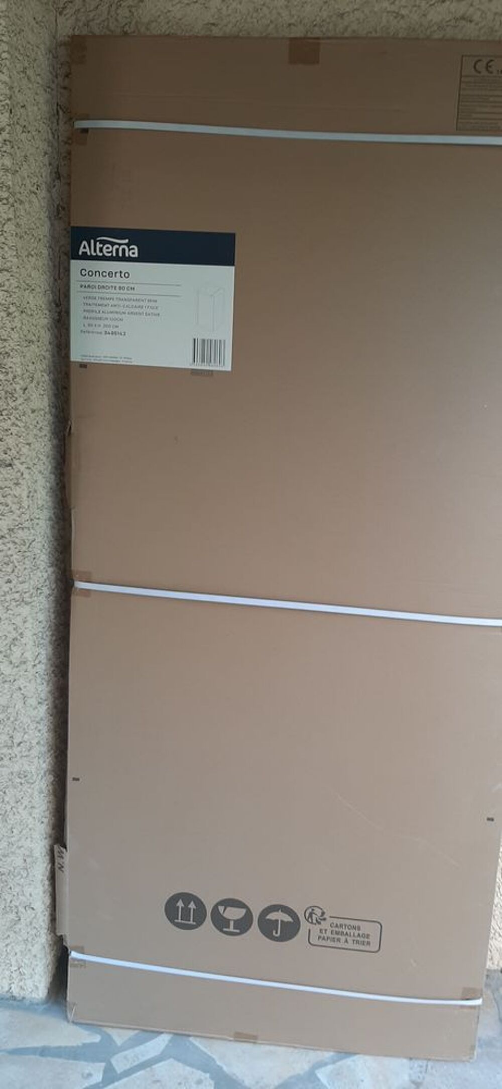 Paroi droite de douche 90x200
Bricolage