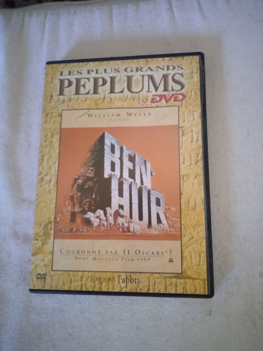 DVD Ben-Hur
2001
Excellent &eacute;tat
En Fran&ccedil;ais
Multi langues DVD et blu-ray