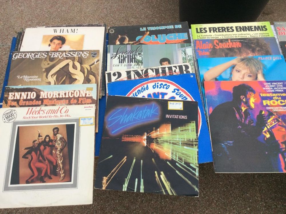 disque 45 T et 33 T 