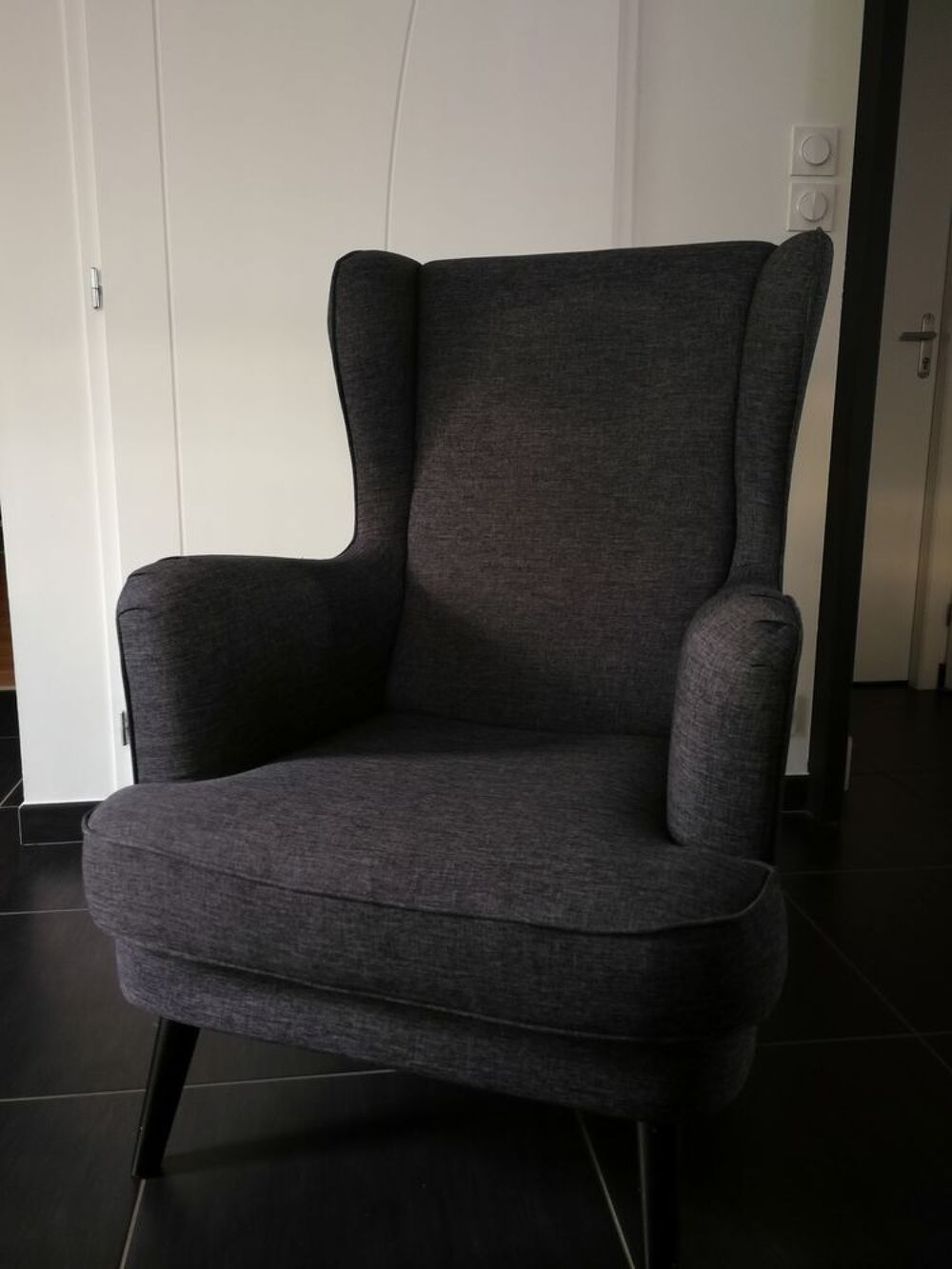 Fauteuil Tissu Gris Meubles