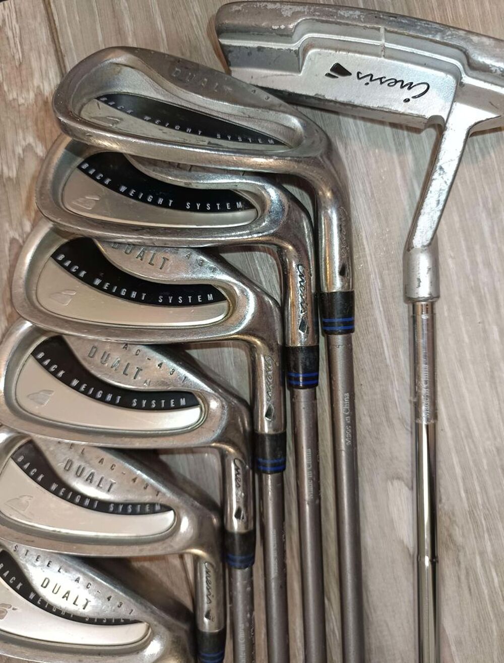 S&eacute;rie de Golf Compl&egrave;te Inesis Dualt en Graphite pour Homme Sports