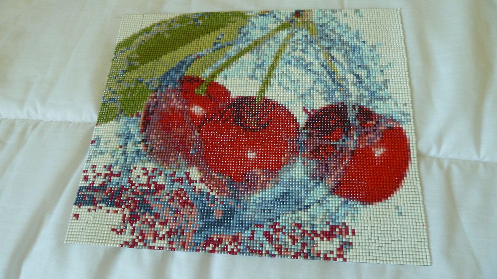  Tableaux Diamants/ Painting .
A mettre sous verre o&ugrave; avec Décoration