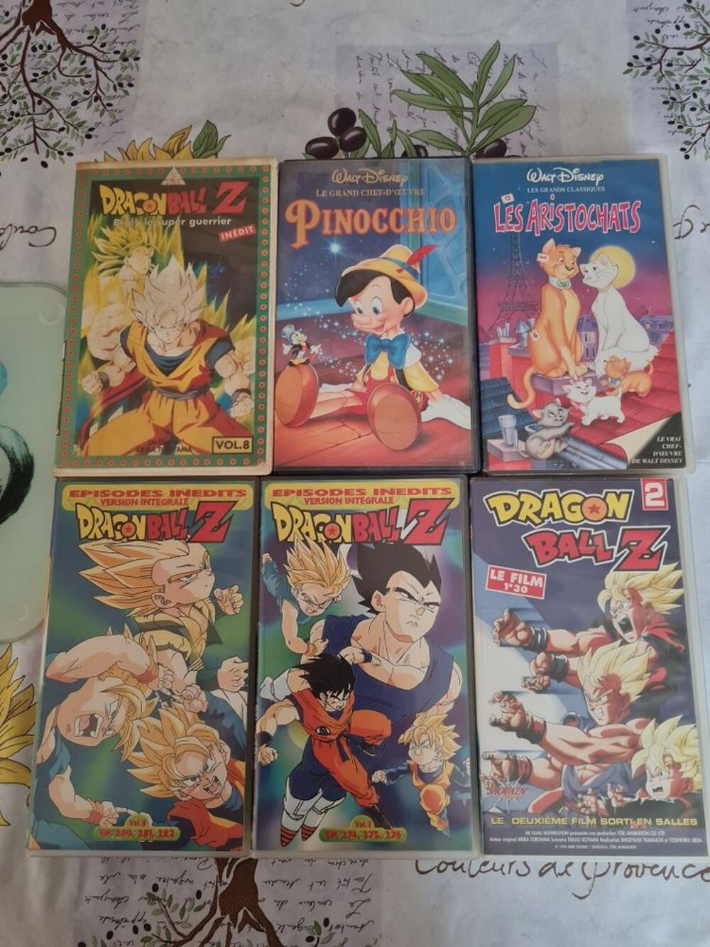 vhs desin anim&eacute; DVD et blu-ray