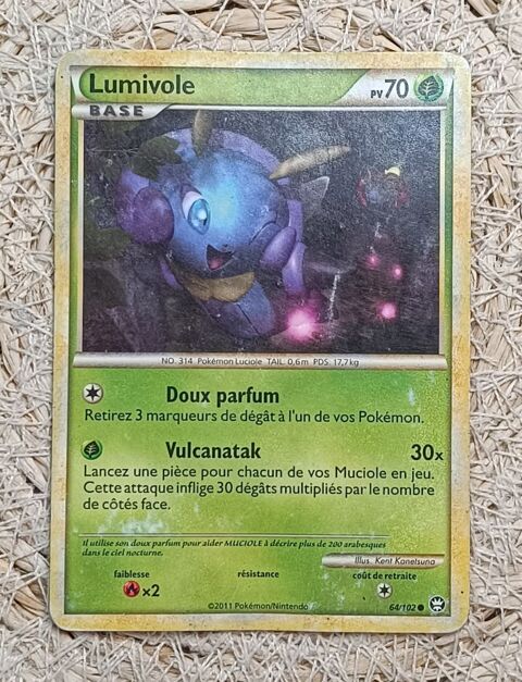 Carte Pokmon - Lumivole - 64/102 2 Montbrun (46)