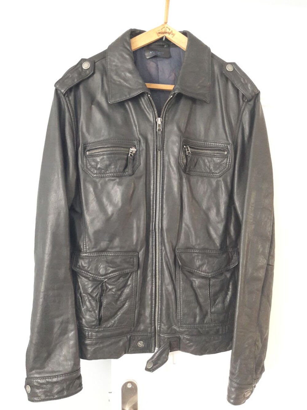 Blouson cuir Vêtements