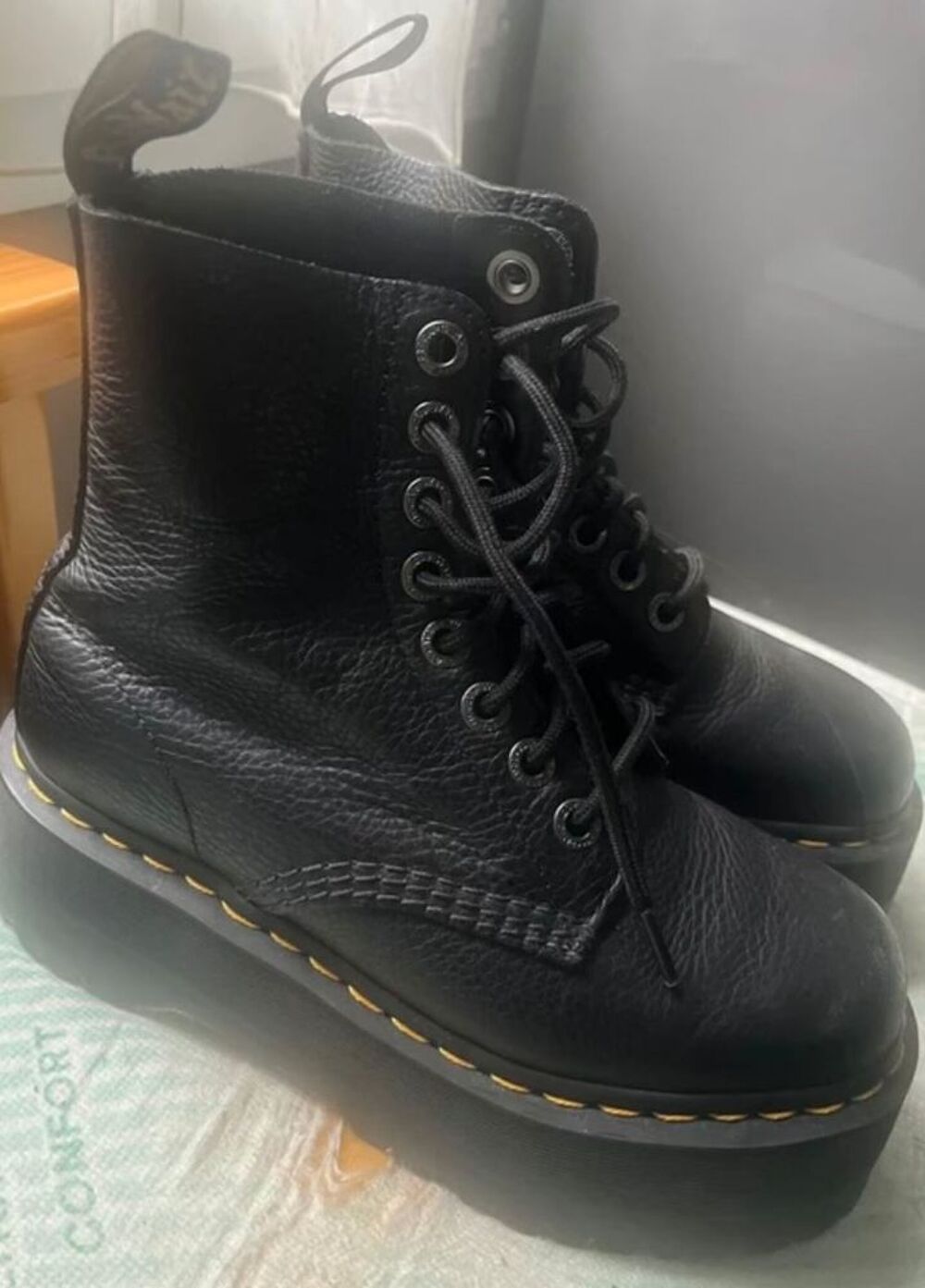 1460 pascal maxi plateforme dr martens Maroquinerie