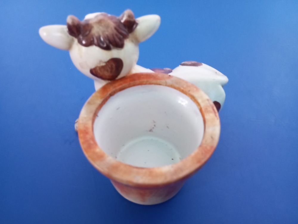 bibelot vache cache pot fourretout Décoration
