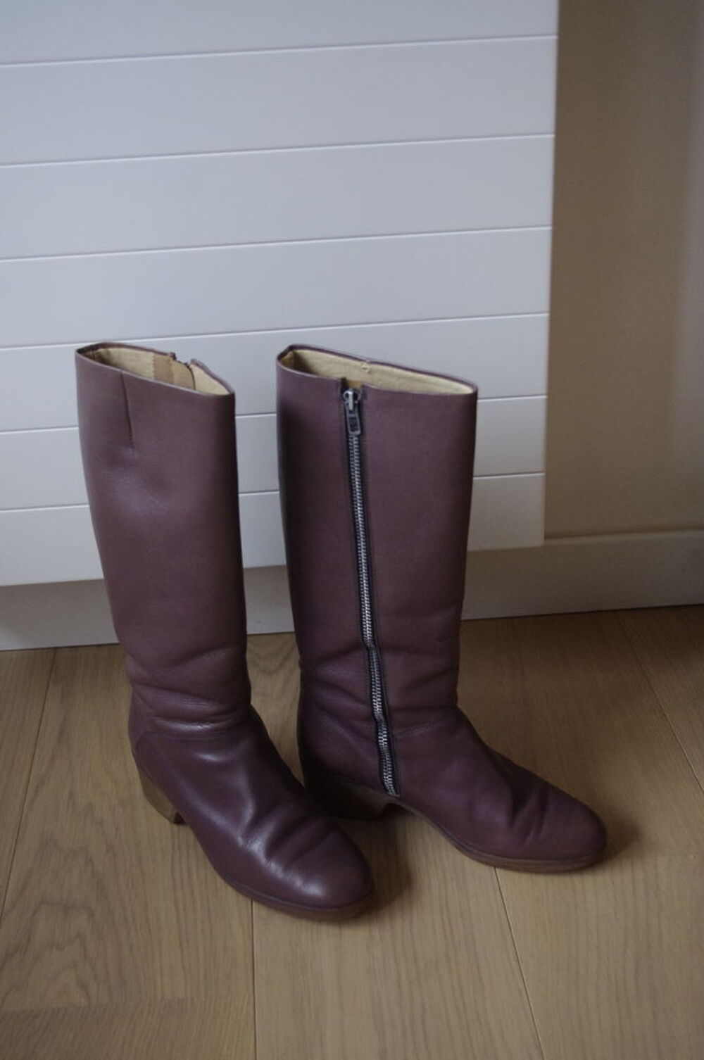 Bottes cuir femme P38 Chaussures