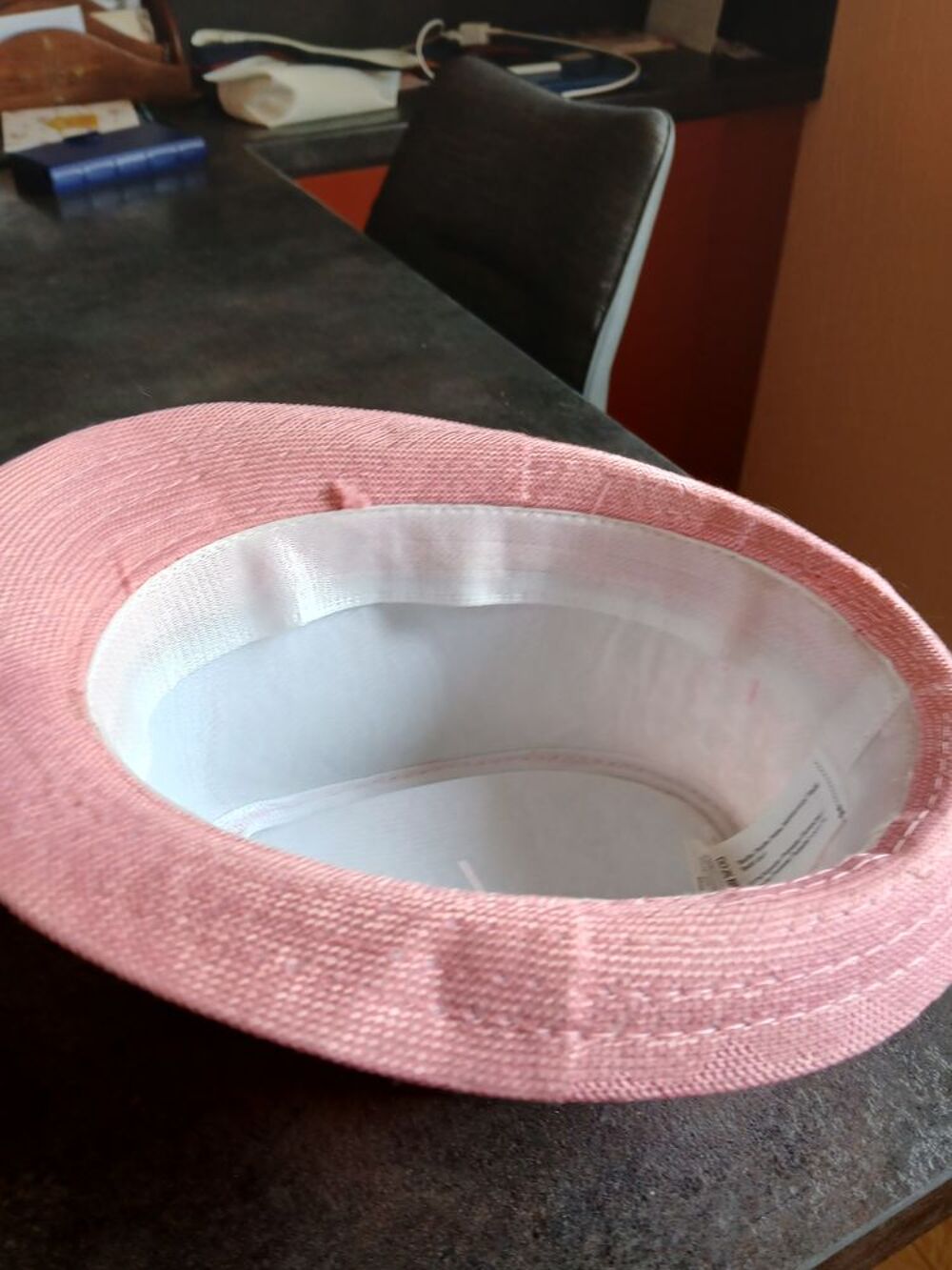  Chapeau rose femme Maroquinerie