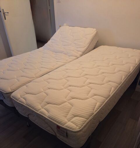 2 lits relaxation �lectriques 80x200 ? quasi neufs 1400 Le Lion-d'Angers (49)