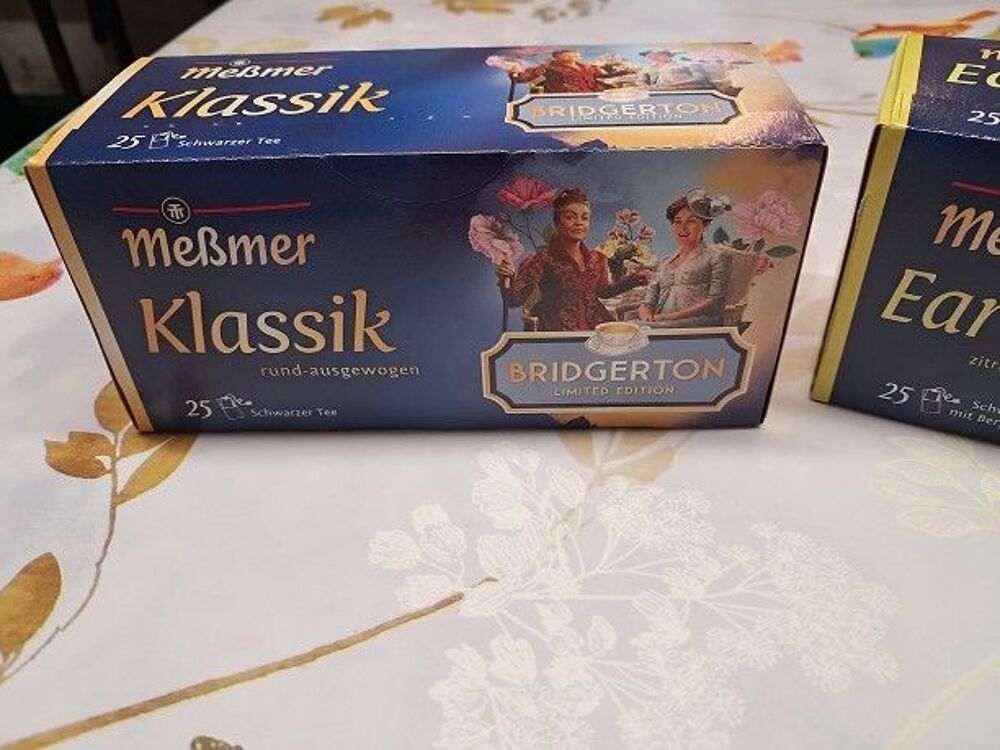 Pour servir th&eacute; BRIDGERTON s&eacute;rie TV film goodies cuisine mod 