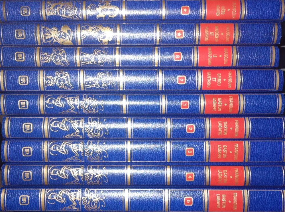 Spirou et Fantasio tomes 1 a 7 Livres et BD