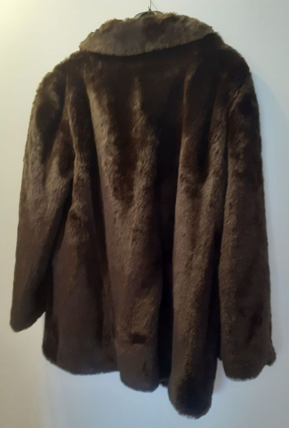 Manteau marron Vtements
