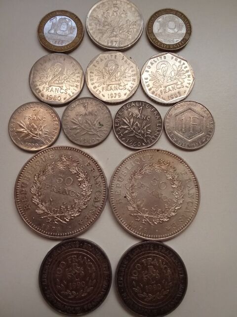 Pièces monnaie divers 5 Toul (54)