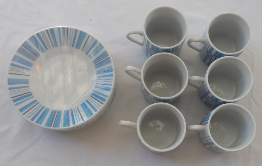 Service &agrave; caf&eacute; comprenant 6 tasses et 6 soutasses + boite
Cuisine