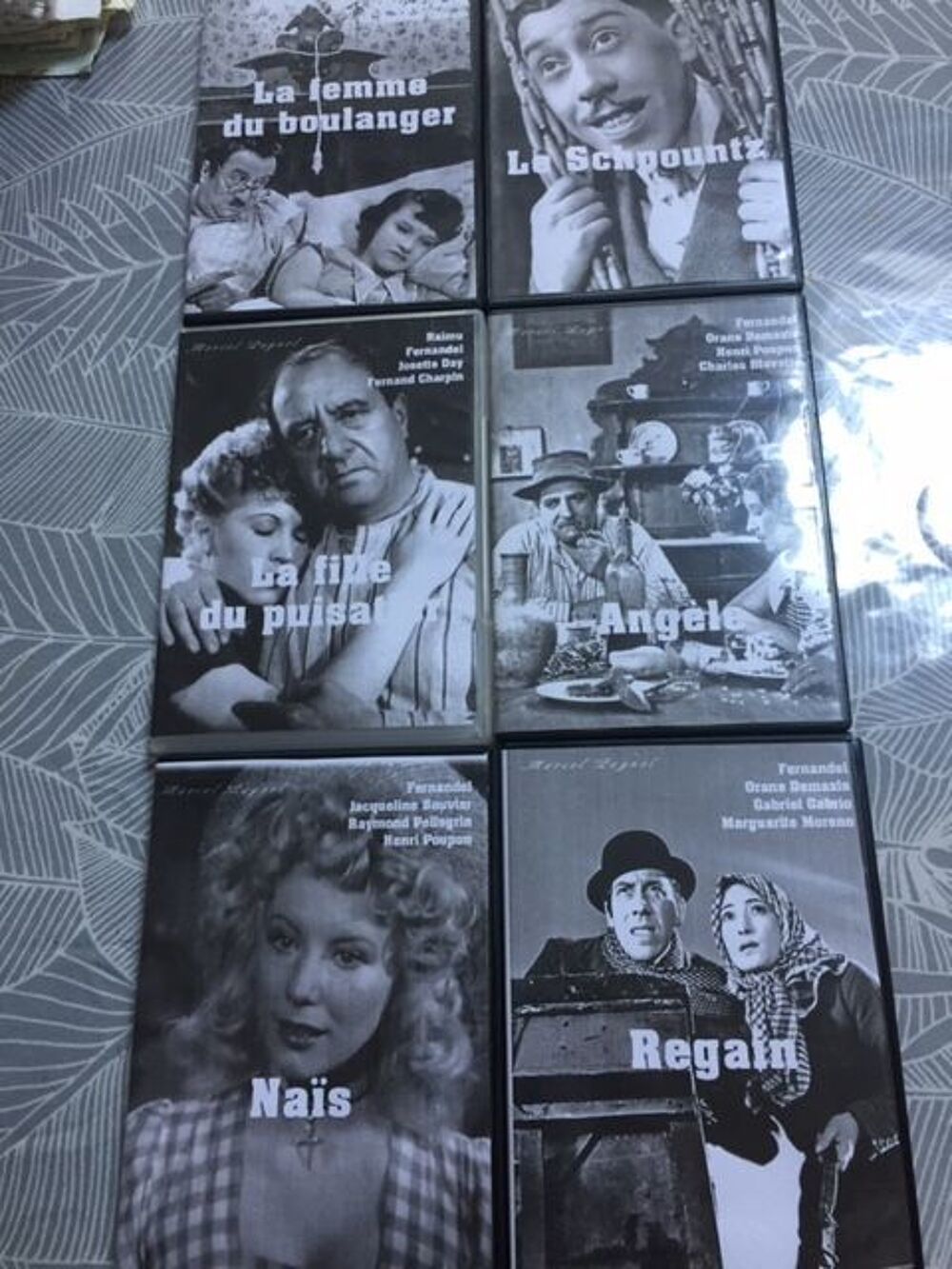 6 dvd pagnol noir et blanc DVD et blu-ray