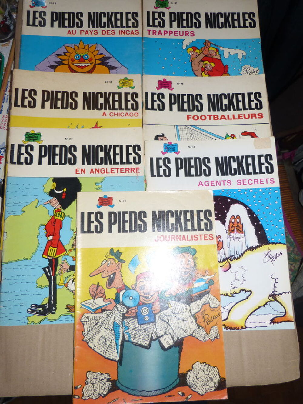 BD LES PIEDS NICKELES Livres et BD