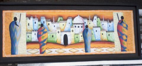 Tableau peinture thme Marocain / Africain 50 X 124 CM
25 Aubin (12)
