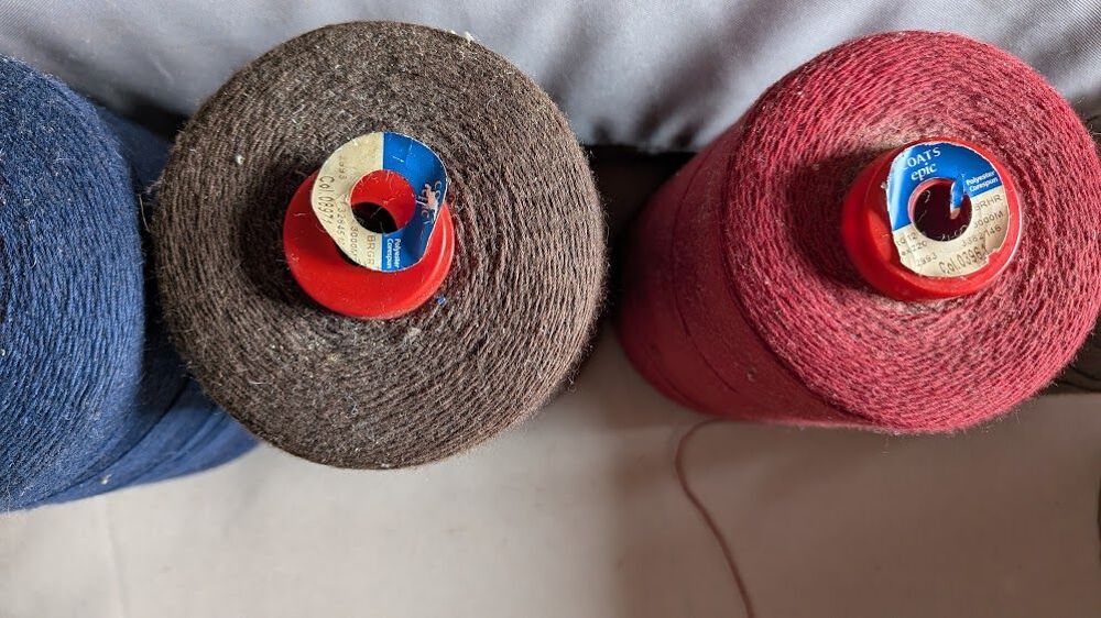 BOBINES de fil en n&deg;12 Bricolage