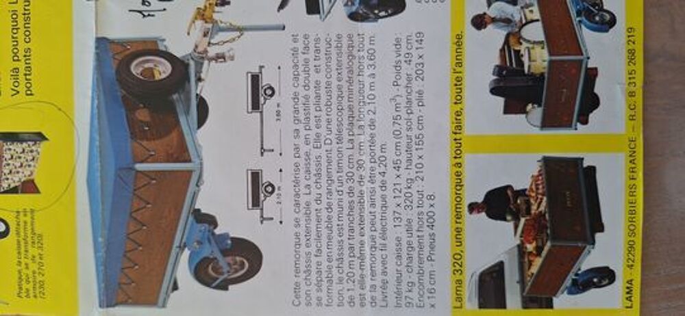 Remorque Lama Bricolage