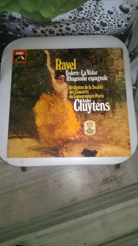 Vinyle Ravel Bolero La Valse Rhapsodie Espagnole
Andre Cluy 9 Talange (57)
