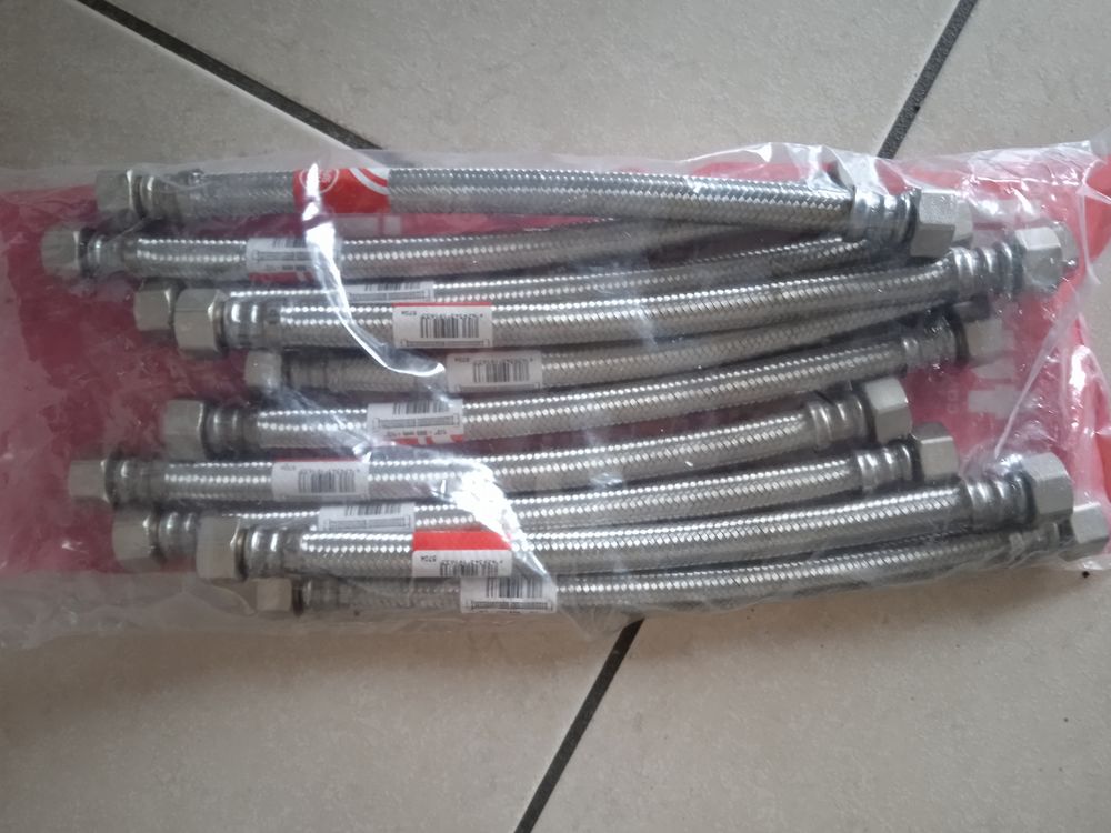 Flexible inox professionnel 1/2 FF 30 cm ( X10) Bricolage