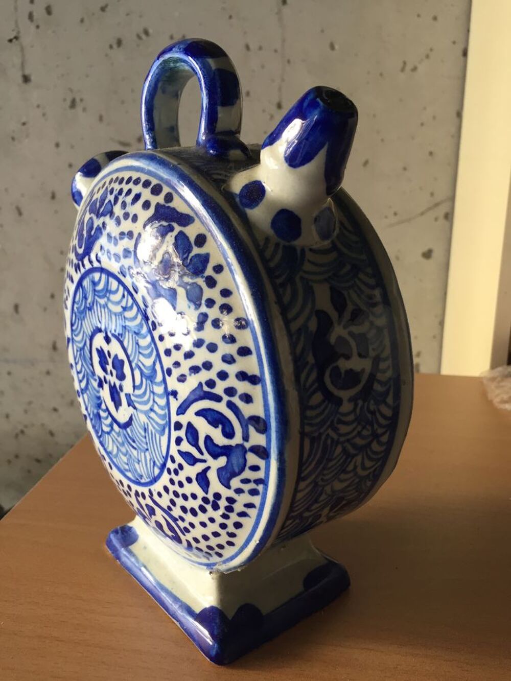 Gourde faience Décoration