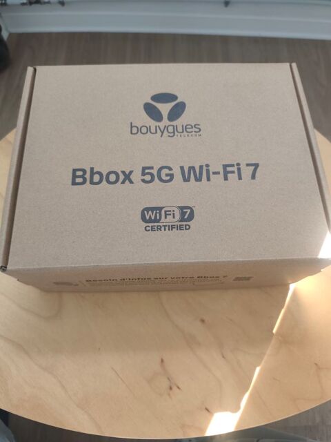 Box 5G WiFi 7 ? Très haut débit (Débloquée Prête à l'emploi) Antibes (06)