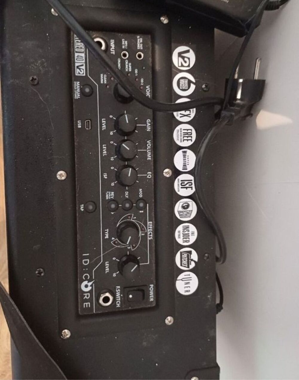 Guitare &eacute;lectrique et emplie Instruments de musique