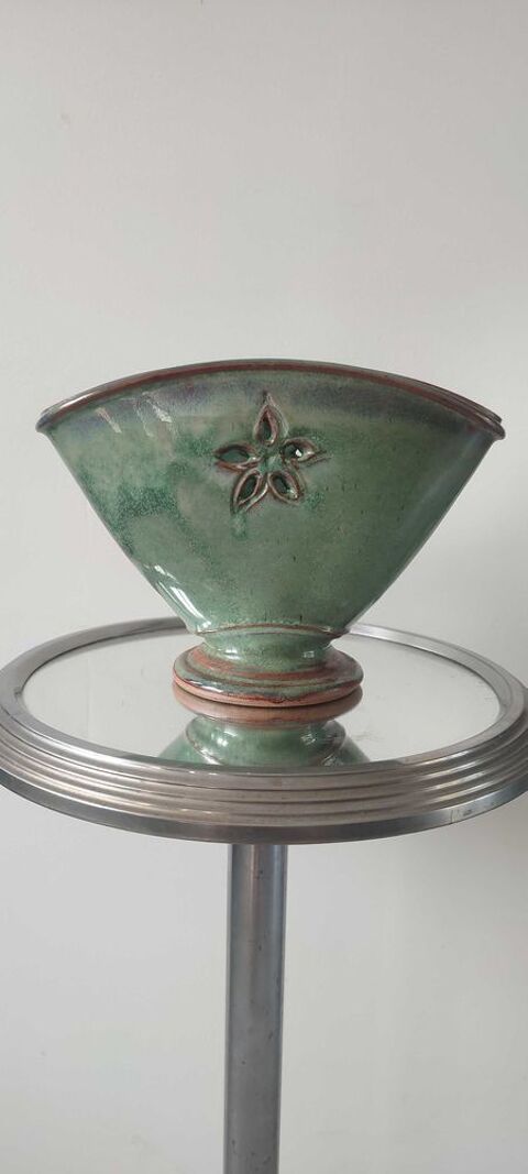 Vase jardinière signé Prud'homme atelier  Au Gré du Vent  45 Clermont (60)