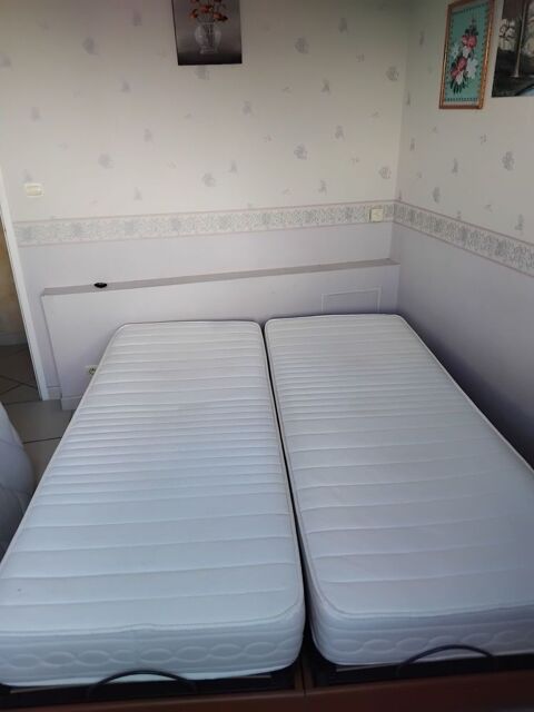 2 Matelas Blanc d'une personne 60 Florensac (34)