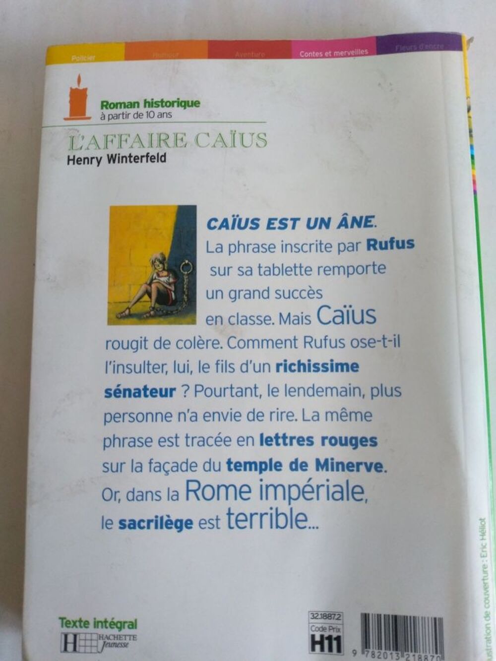 L'affaire Ca&iuml;us Livres et BD