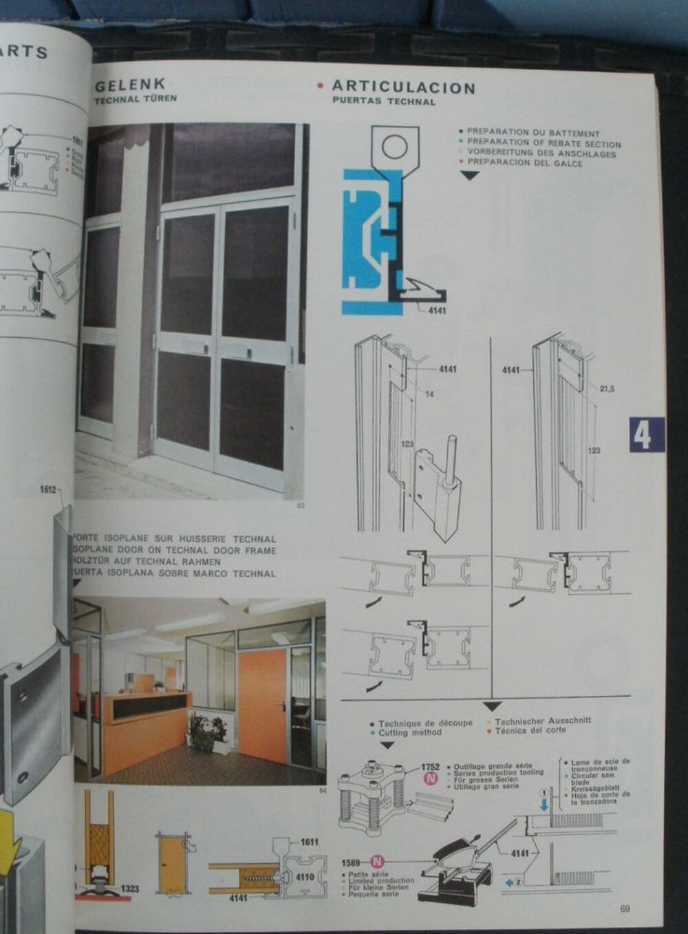  Catalogue TECHNAL. Architectural Aluminium Systems.?78 Livres et BD