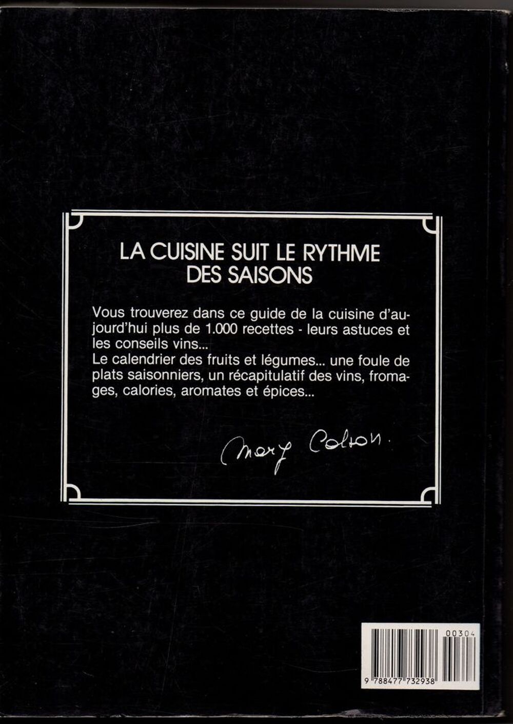 La Cuisine Toute L'Ann&eacute;e - Mary Colson Livres et BD