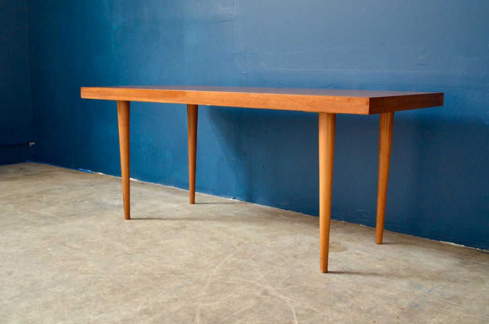 Table basse en teck scandinave vintage salon ancienne Meubles