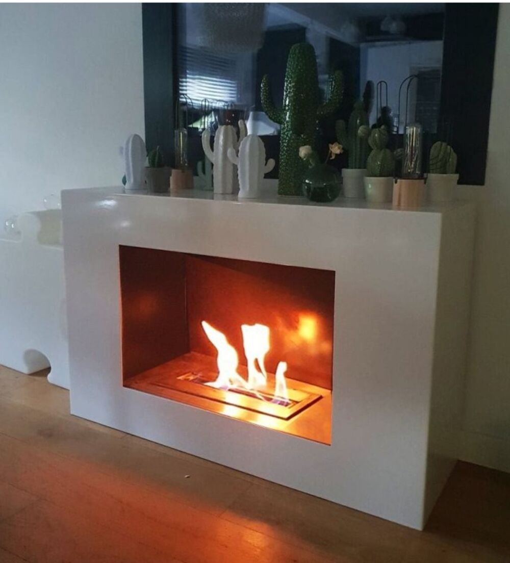 Bloc chemin&eacute;e ethanol marque Direct Cheminee Décoration