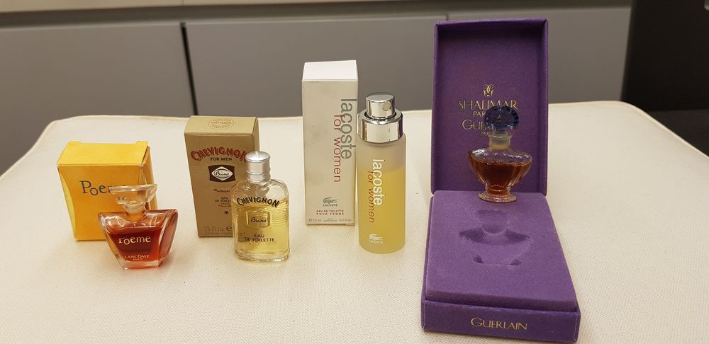 Miniature parfum 4 euros l'unit&eacute; 